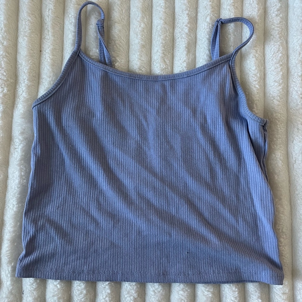 American Eagle Outfitters Lavender Ribbed Camisole